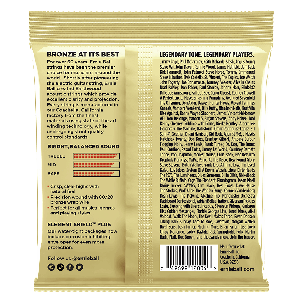 Encordado Ernie Ball 2004