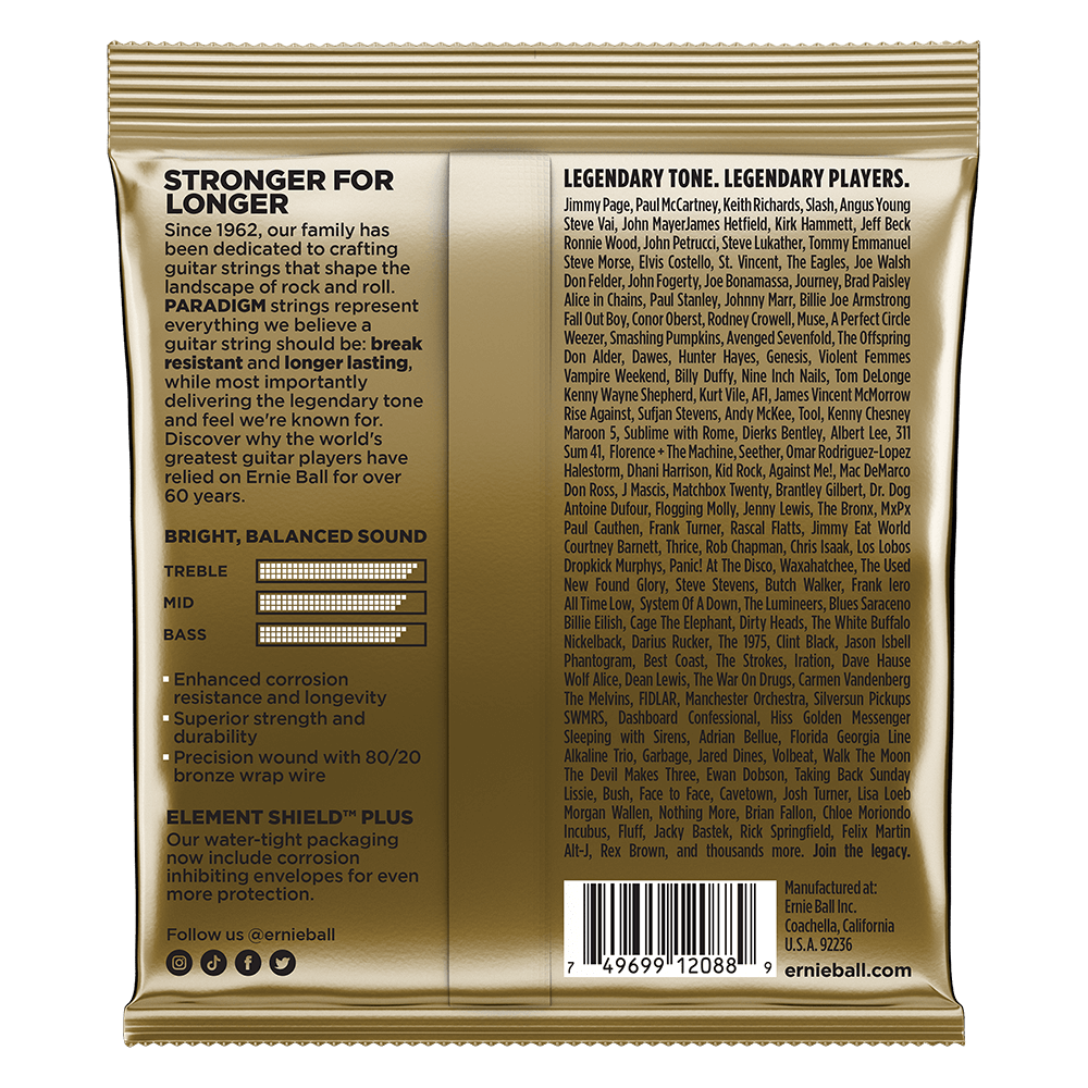 Encordado Ernie Ball Paradigm 2088