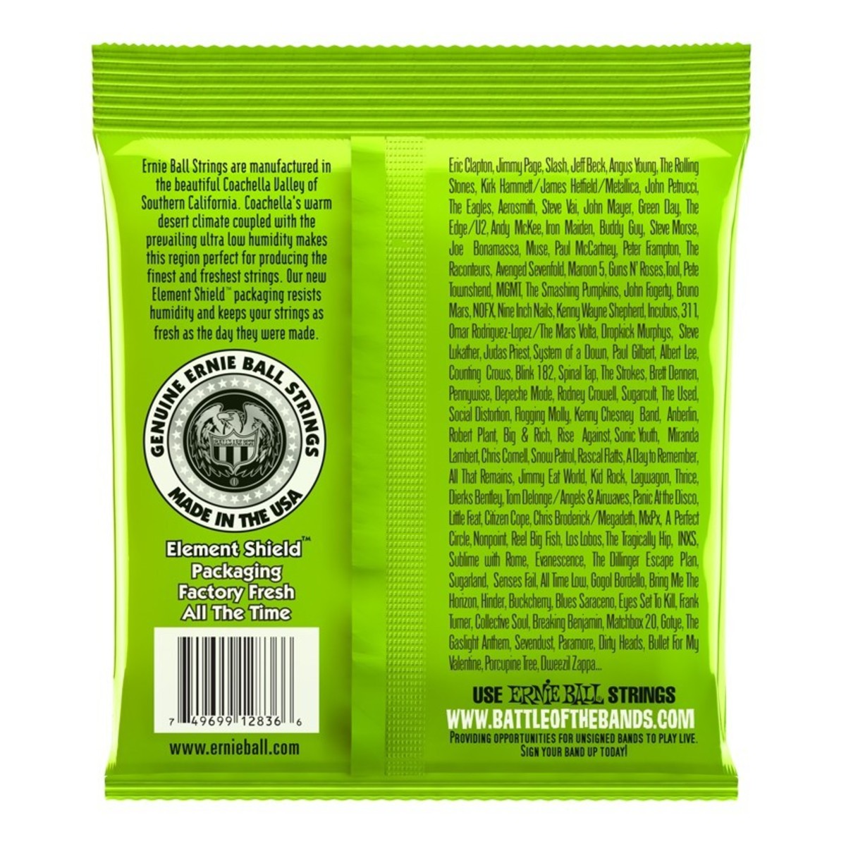 Encordado Ernie Ball 2836