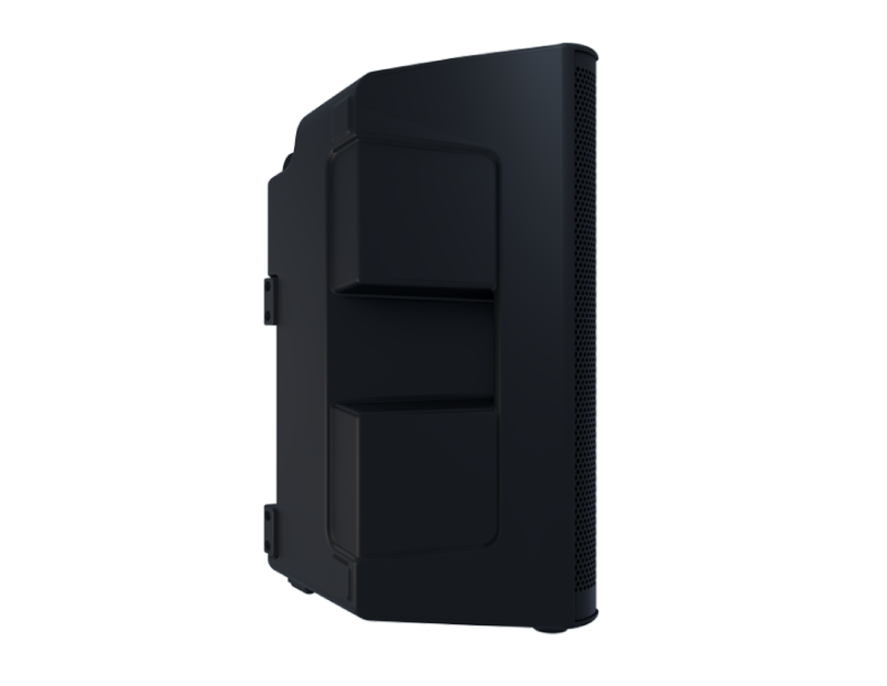 Cabina activa QSC CP12 vista lateral