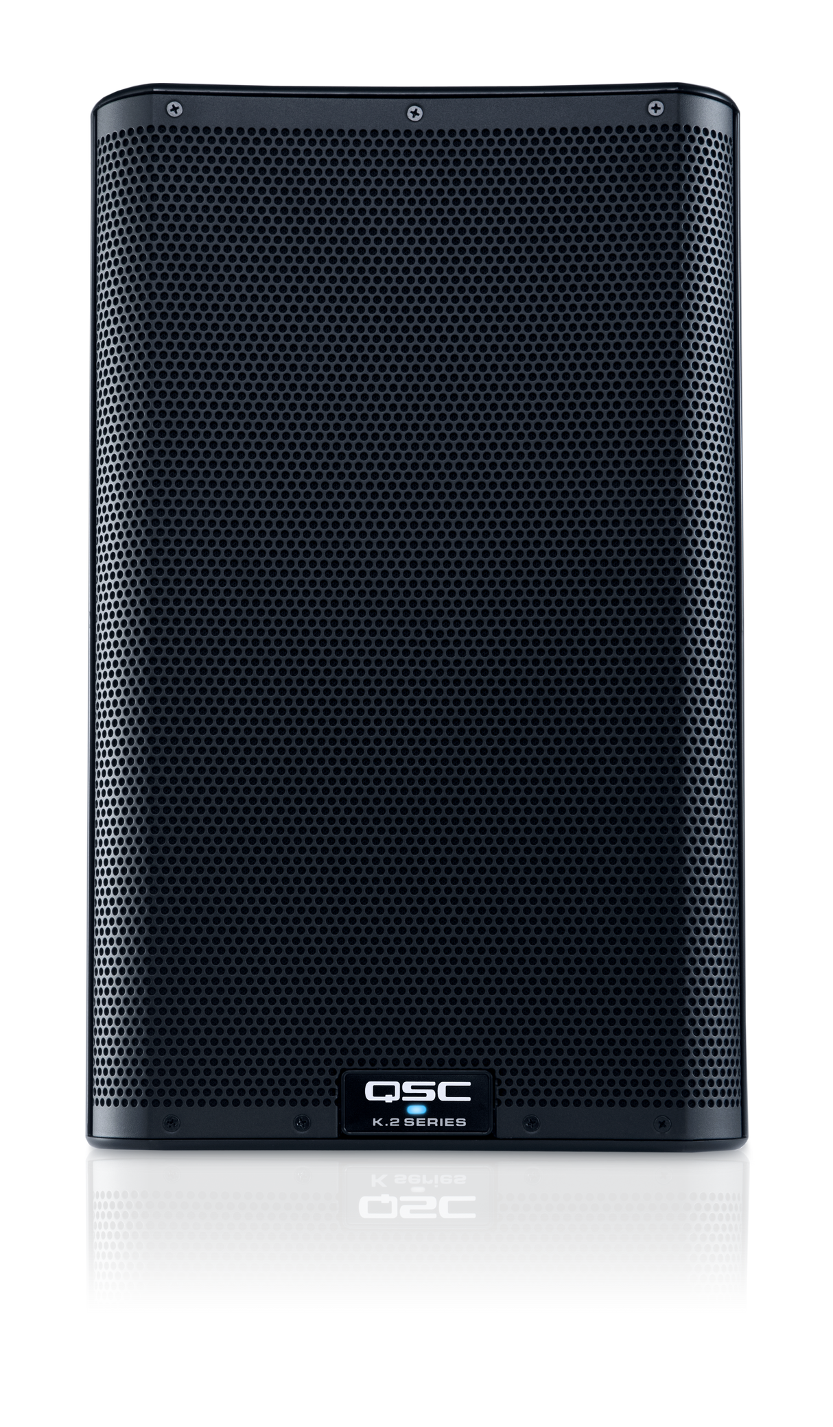Cabina activa QSC K10.2 vista frontal