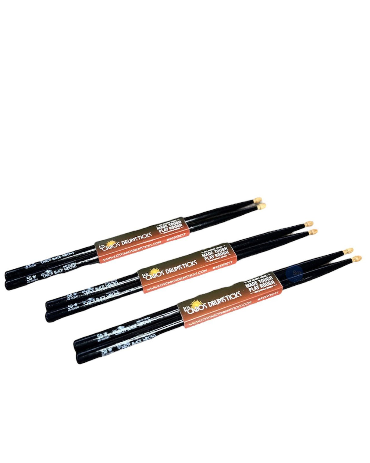 Baquetas Los Cabos Drumsticks Red Hickory 5B Negro