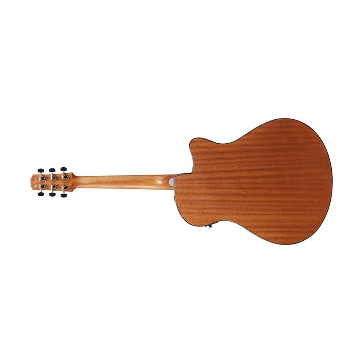Guitarra electroacústica Ibanez AAM50LCE-OLB Open Pore Light Brown Sunburst, zurda, vista adicional 4