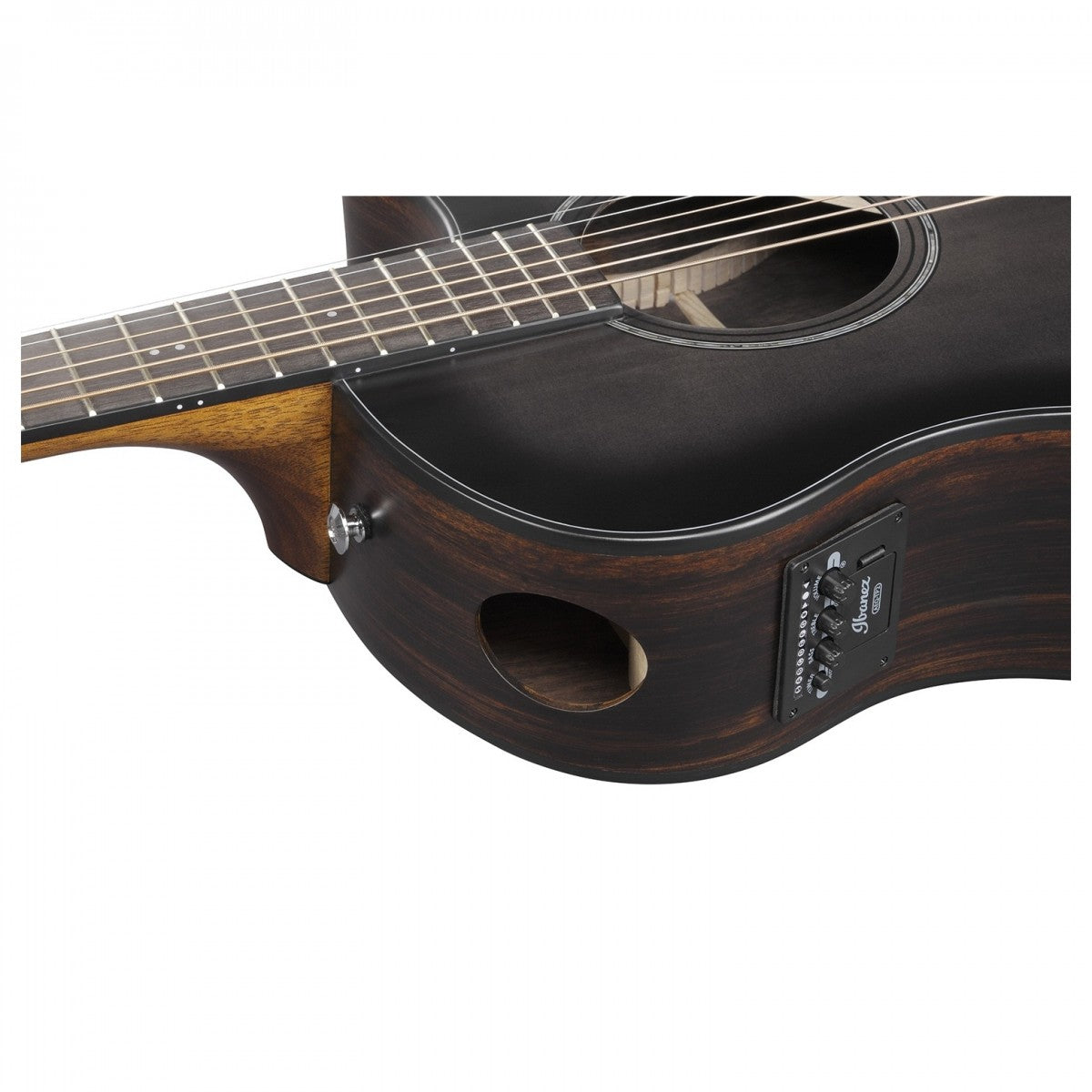 GUITARRA ELECTROACUSTICA IBAÑEZ AAM70CETBN, imagen 2
