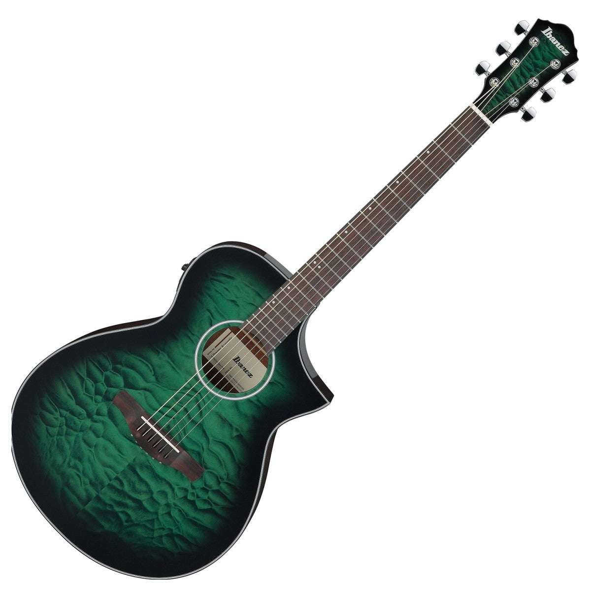 Guitarra Electroacústica Ibanez AEWC16QA TEH