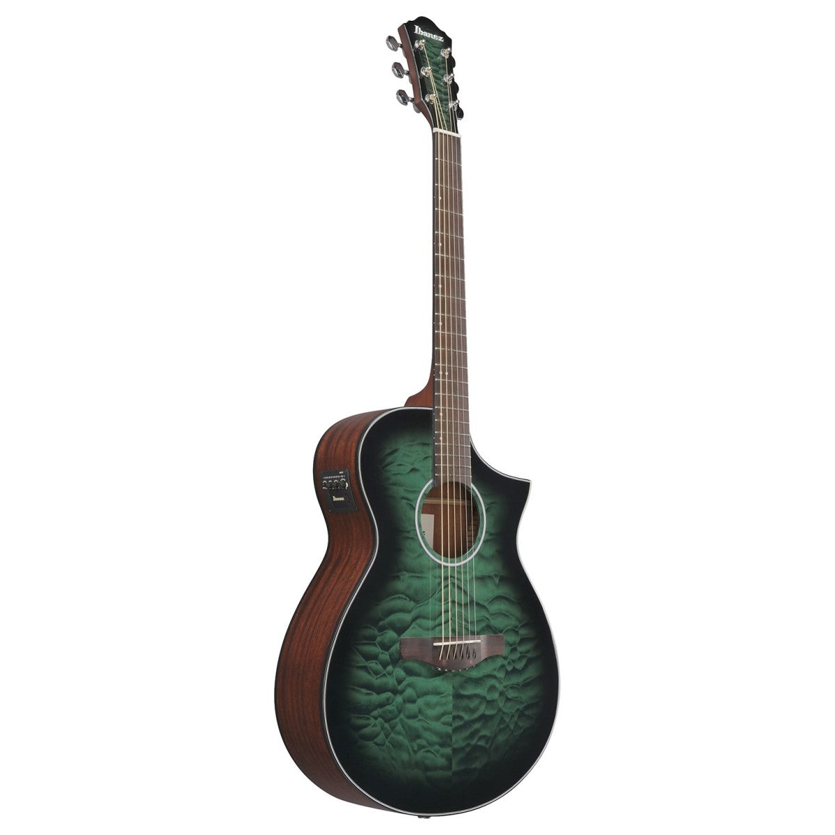 Guitarra Electroacústica Ibanez AEWC16QA TEH