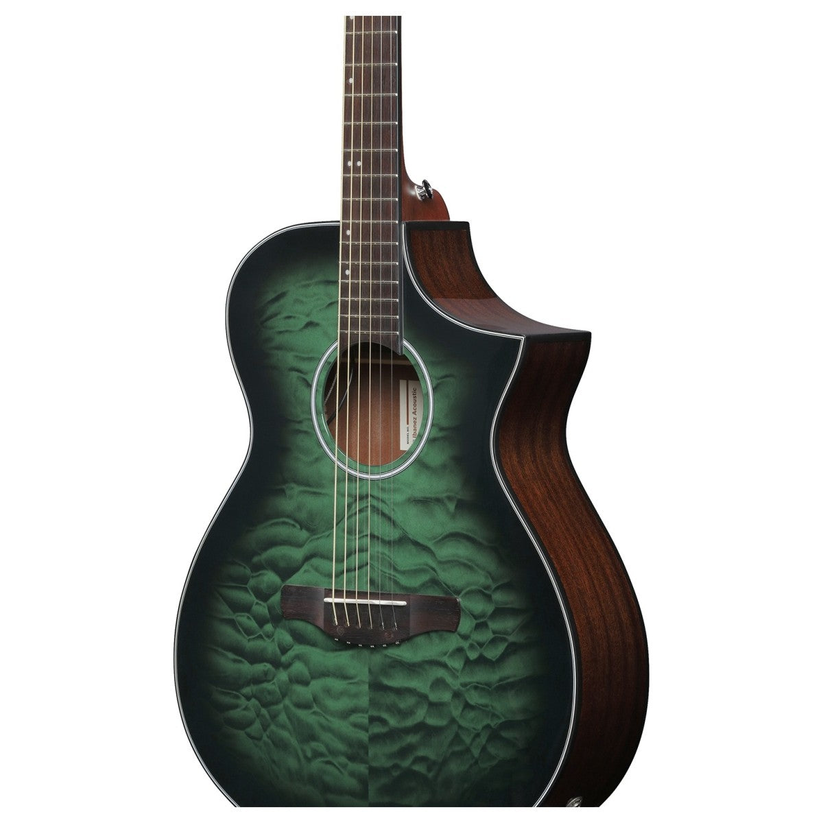 Guitarra Electroacústica Ibanez AEWC16QA TEH