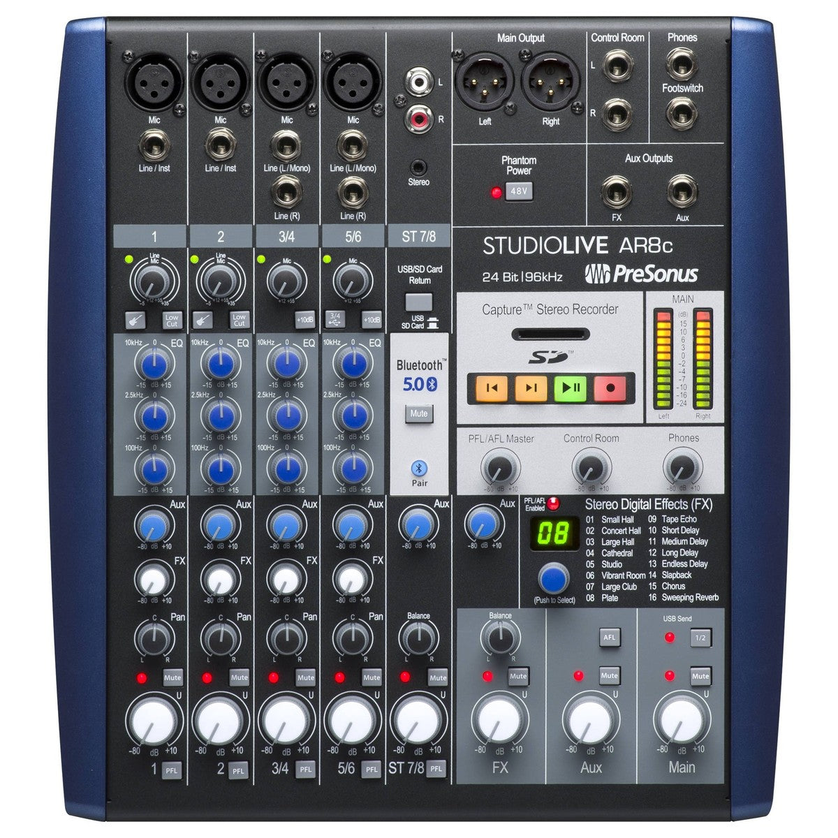 Consola analoga Presonus AR8C