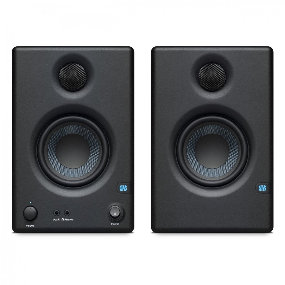 Par de monitores PreSonus Eris E3.5 del kit Ultimate, vista frontal
