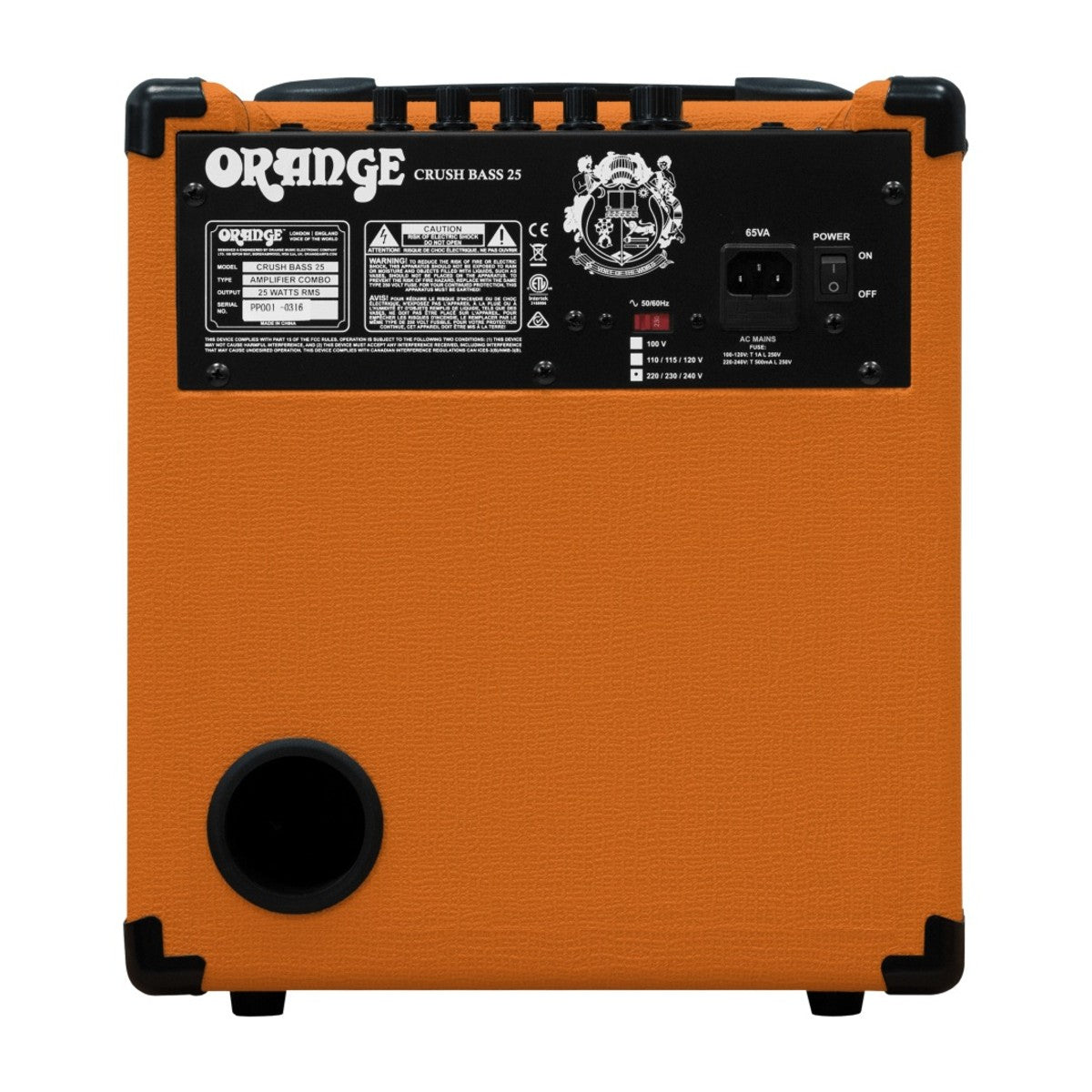 Amplificador Orange Crush Bass 25