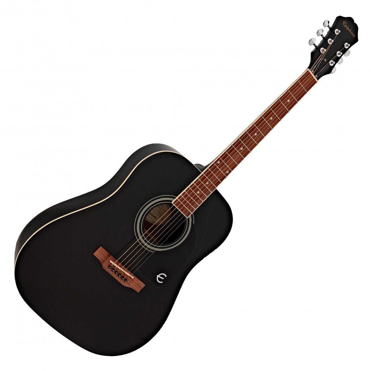 GUITARRA ACUSTICA EPIPHONE DR100EB NEGRA EA10EBCH1, imagen 1