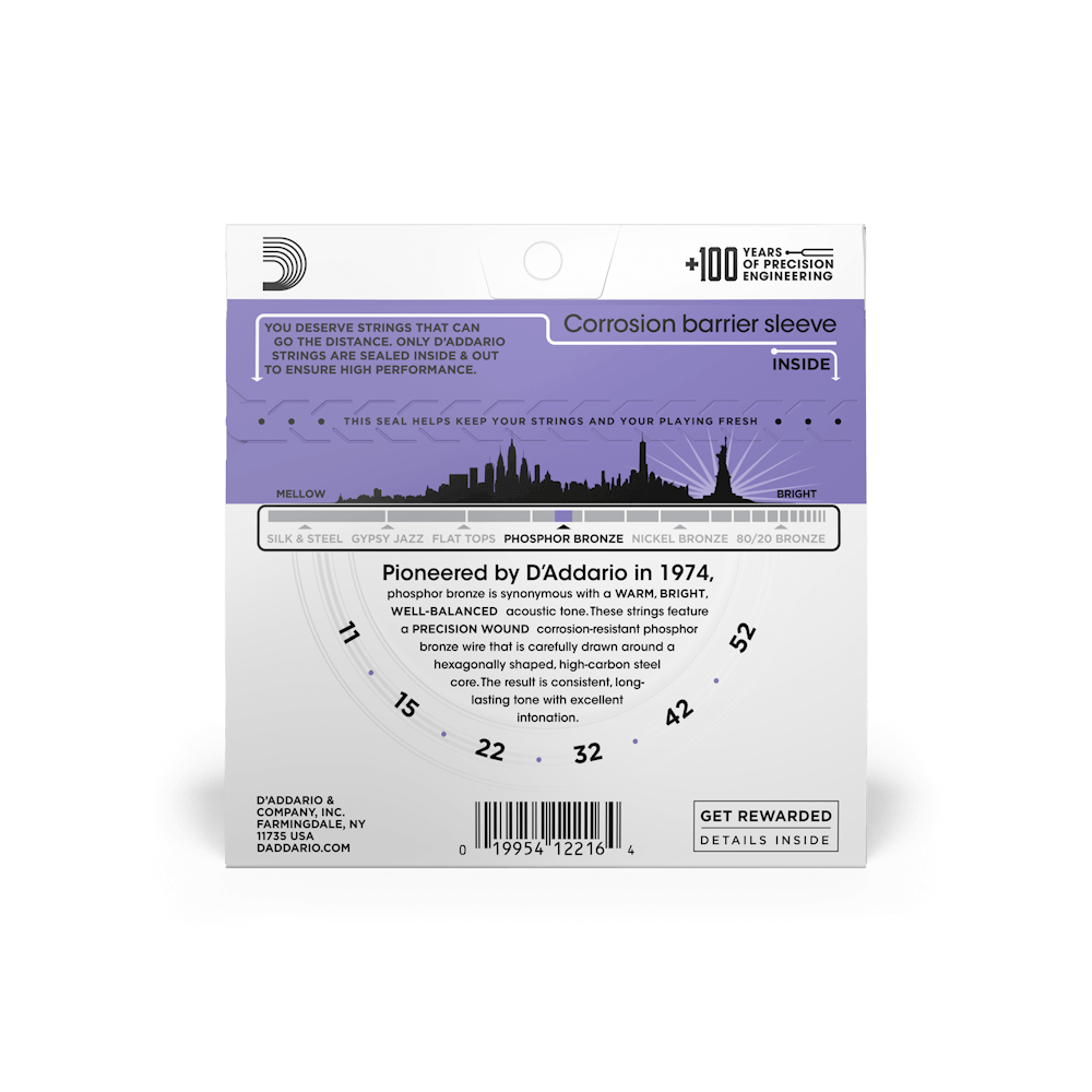 Encordado D’Addario EJ26, imagen oficial adicional 2