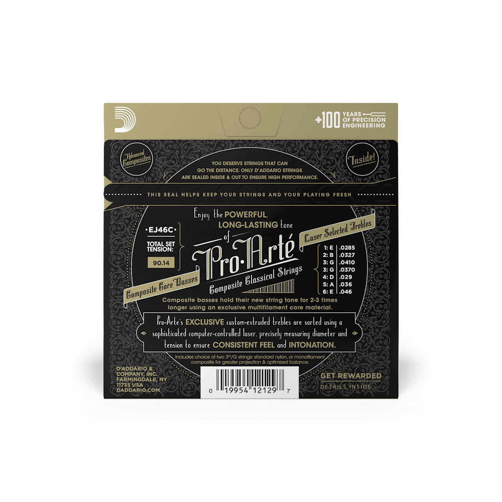 Encordado D’Addario EJ46C, imagen oficial adicional 2