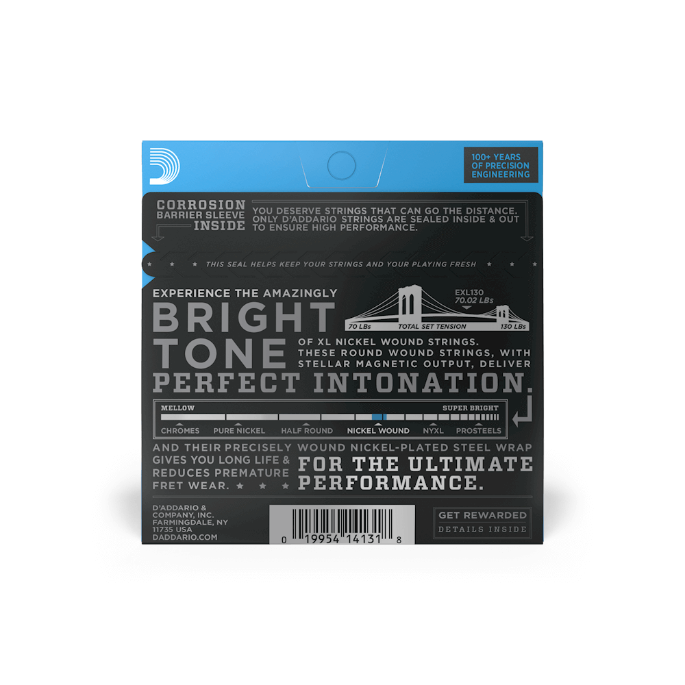Encordado D’Addario EXL130, imagen oficial adicional 2