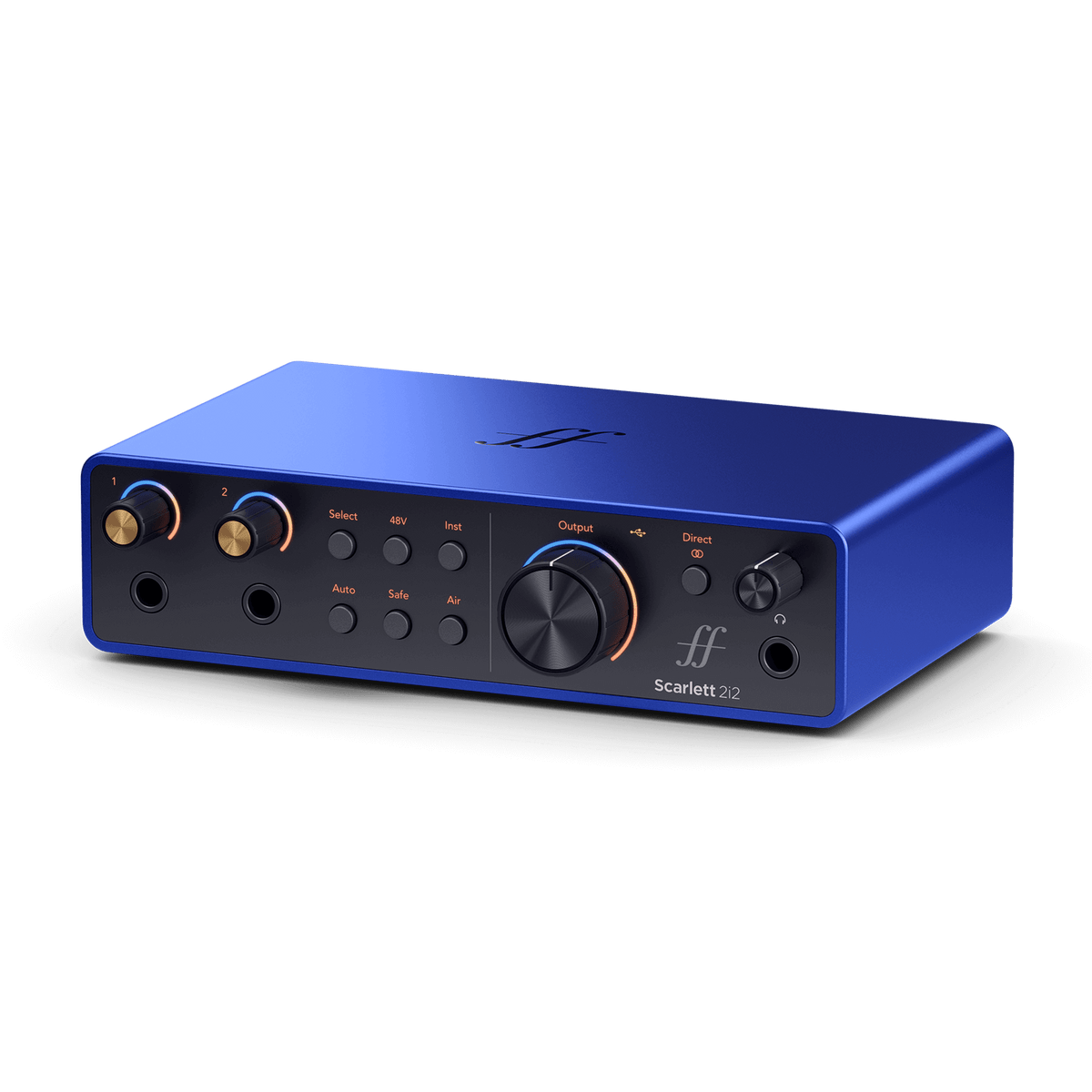 Focusrite Scarlett 2i2 Anniversary Edition, vista lateral derecha