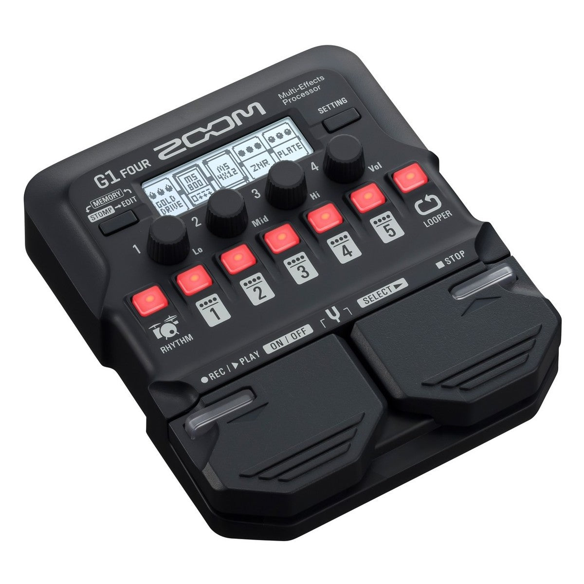 Pedal Efectos Zoom G1 Four