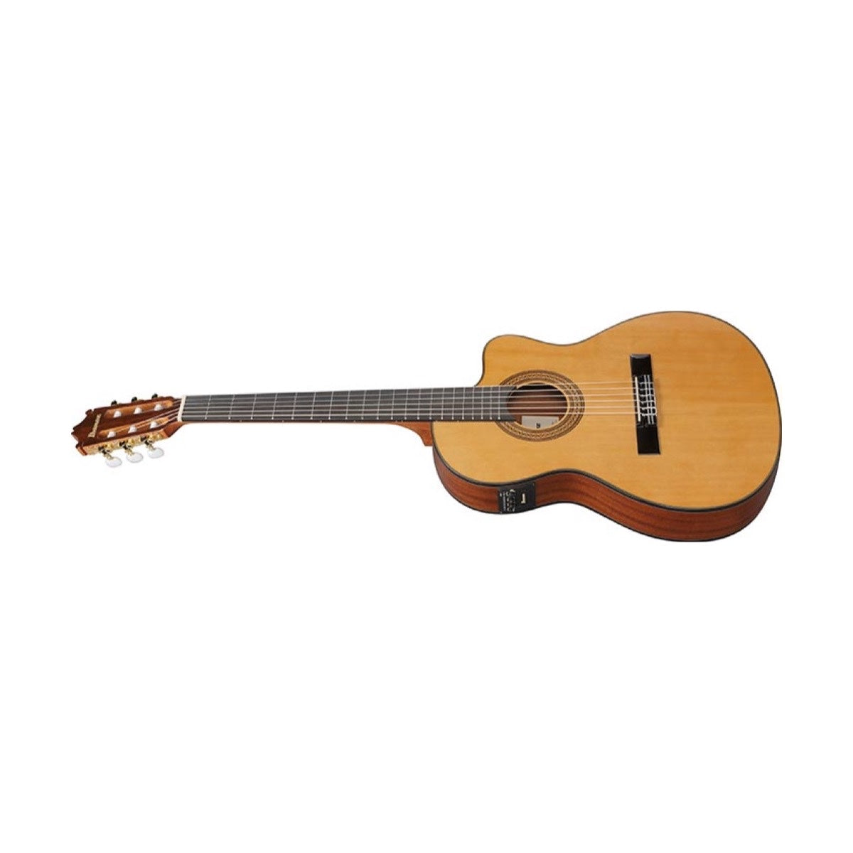Guitarra electroacústica Ibanez GA5TCE-AM Amber High Gloss, vista adicional 3