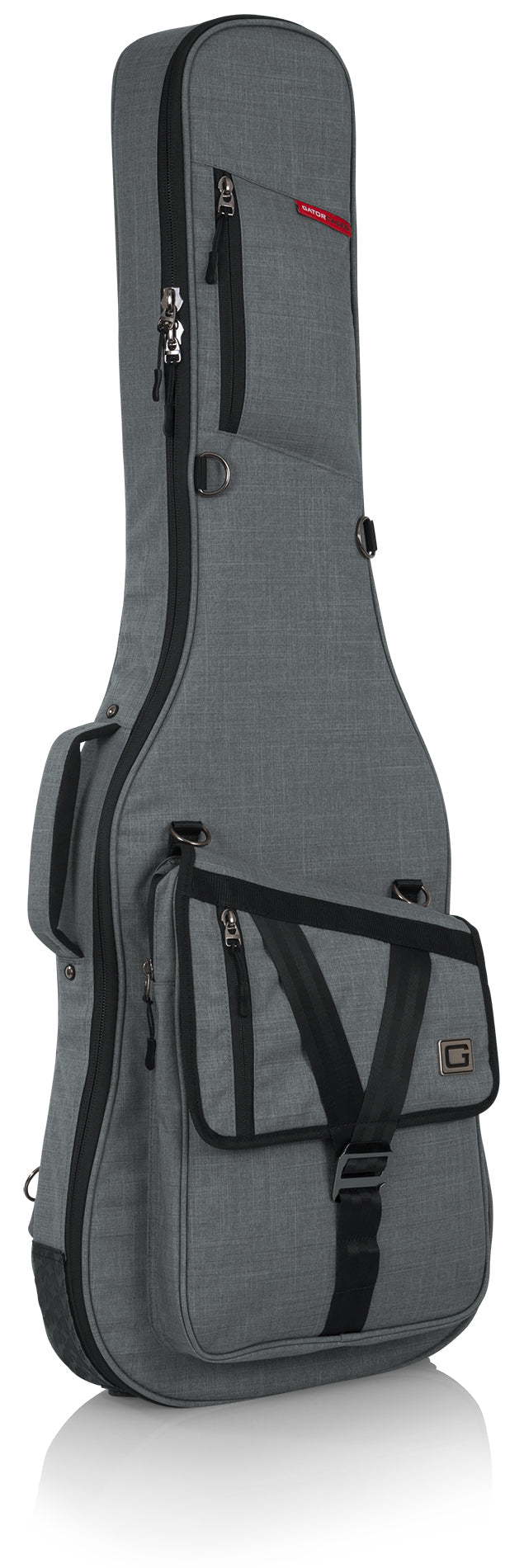 Gator GT-ELECTRIC-GRY para guitarra eléctrica, vista frontal adicional