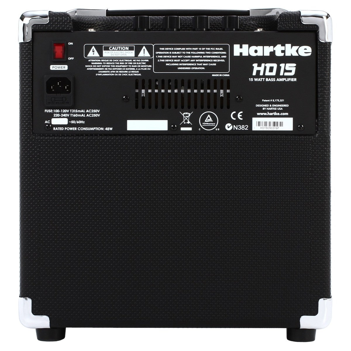 Amplificador Hartke Hd15
