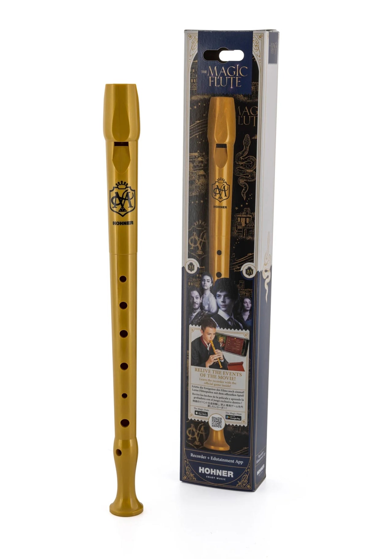 Flauta Dulce Hohner Soprano Melody B9508 Rojo Magic