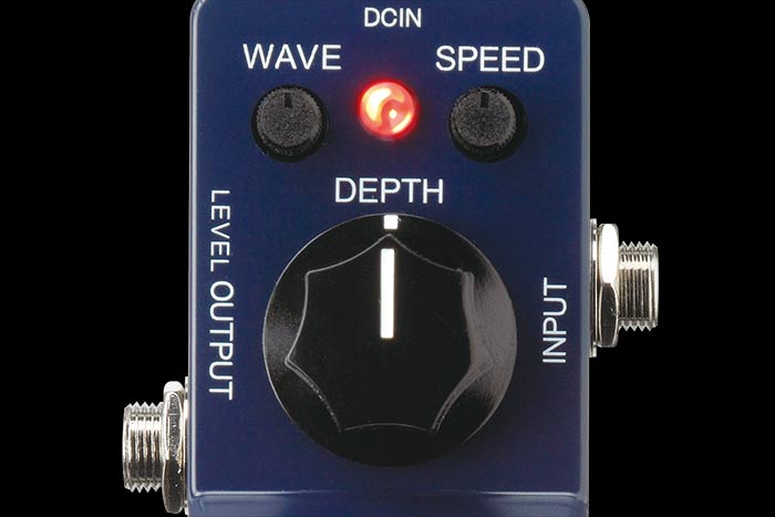 Controles del pedal Ibanez TRMINI