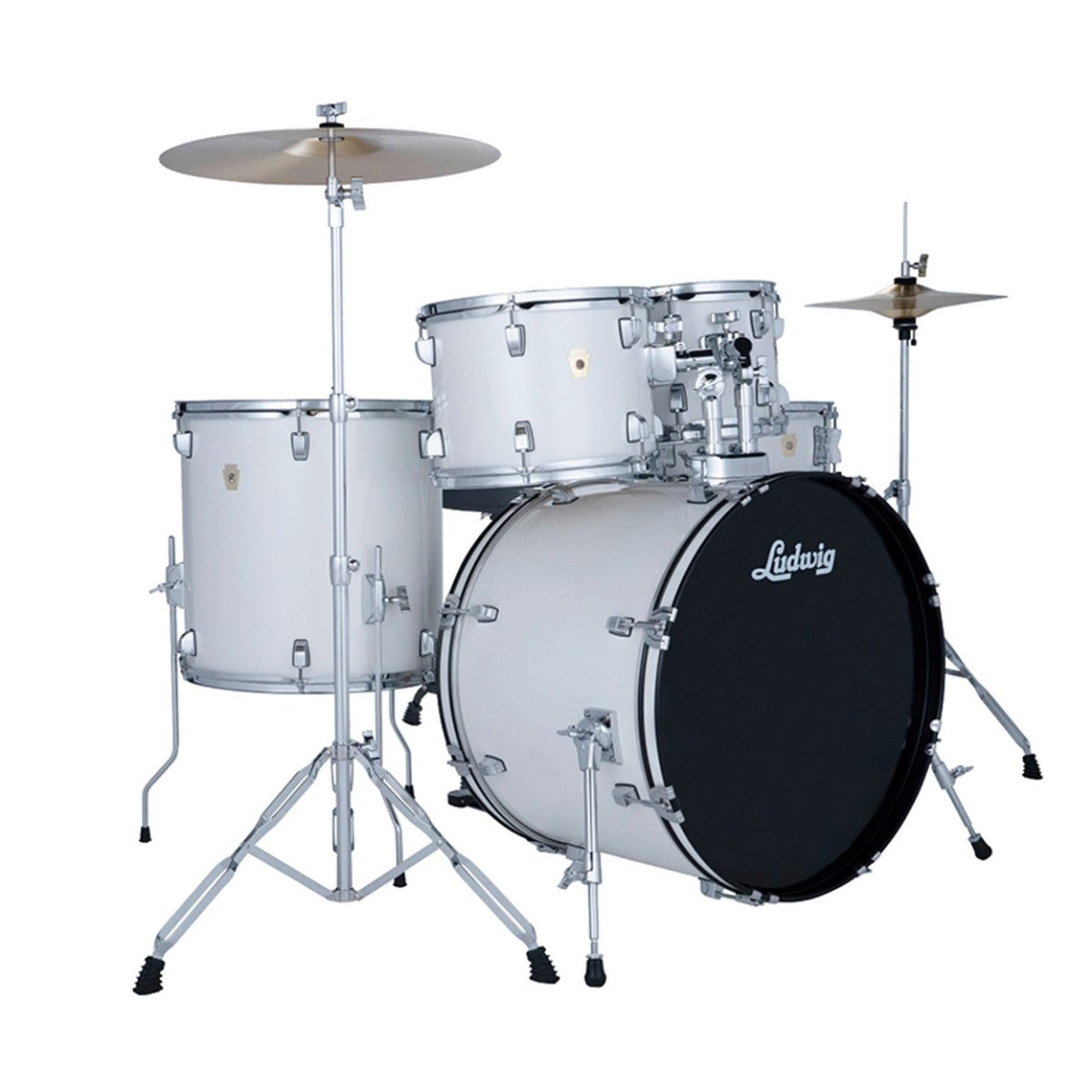 Batería Acústica Ludwig Accent Gris