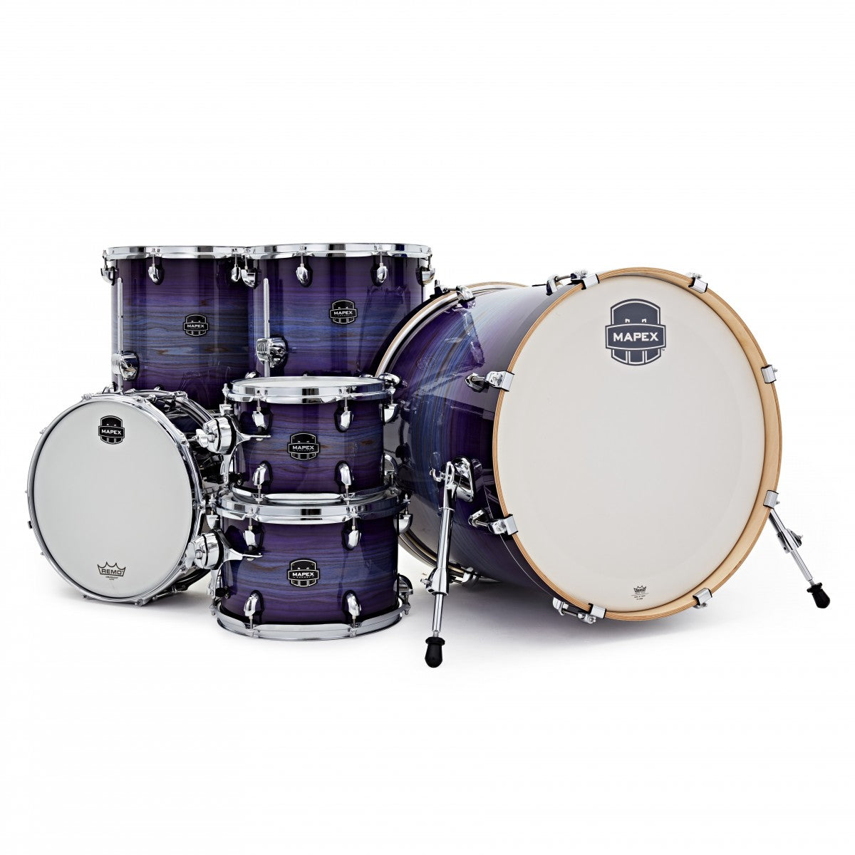 Bateria Acustica Mapex Armory 6 Piezas Nigth Sky Burst