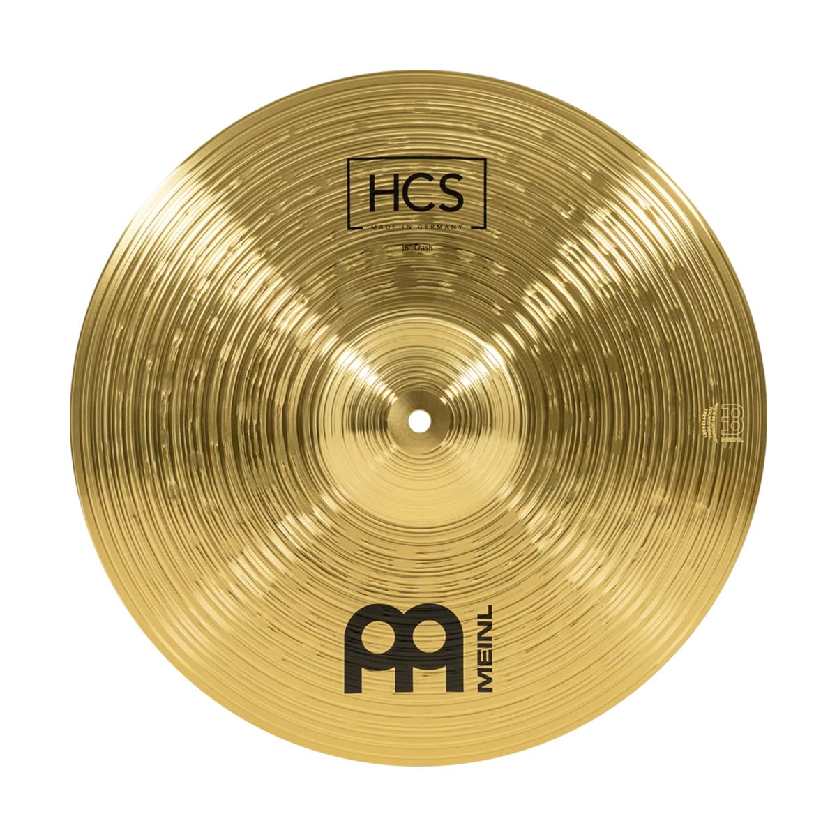 Platillo crash Meinl HCS16C de 16 pulgadas, vista principal