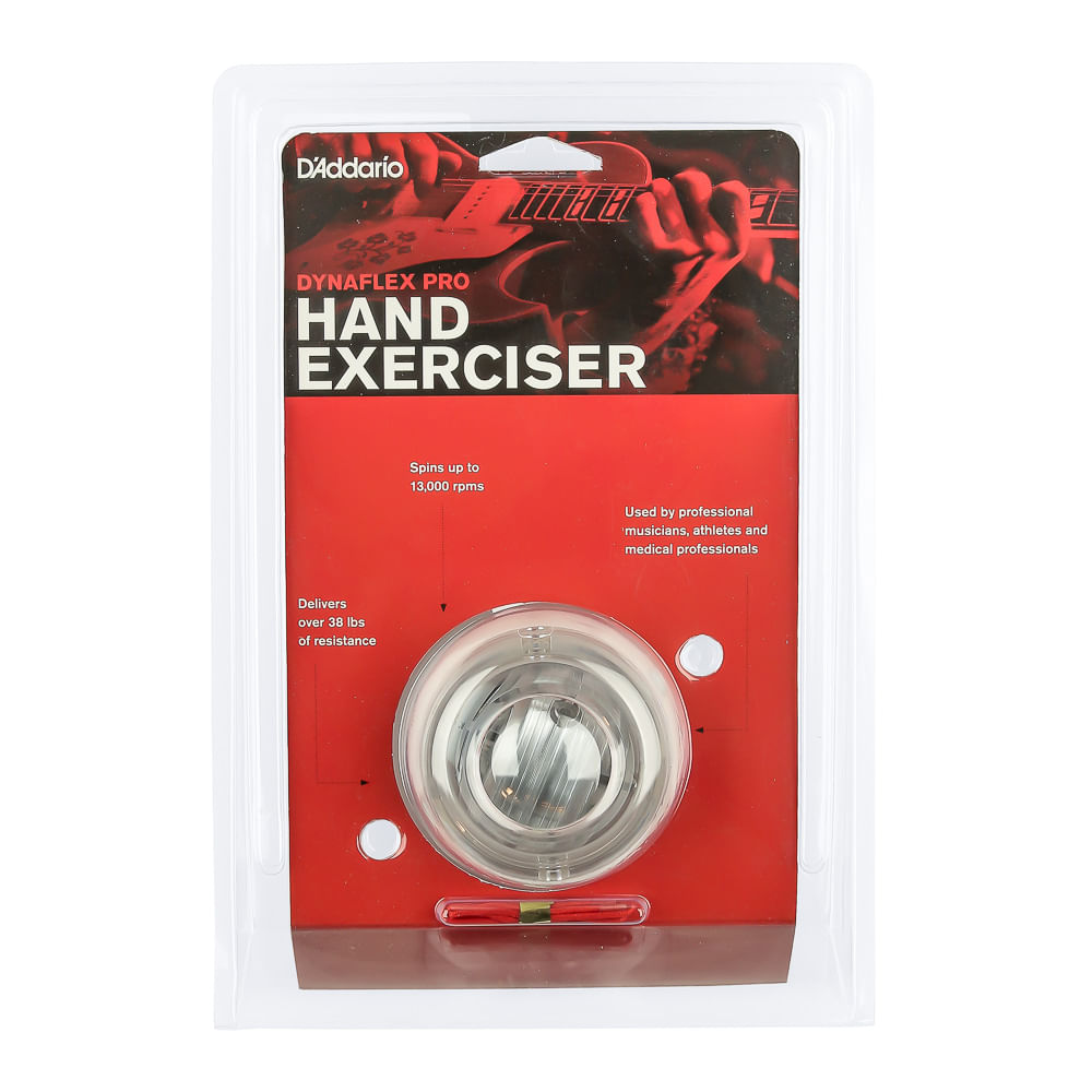 Ejercitador giroscópico D’Addario Dynaflex PW-DFP-01, detalle oficial 2
