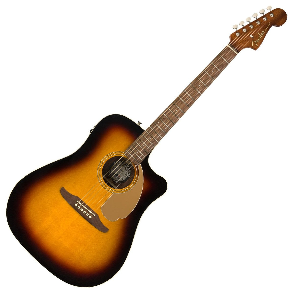 Guitarra Electroacústica Fender Redondo Player Sunburst