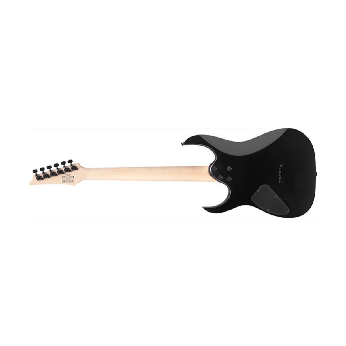 Guitarra eléctrica Ibanez RG421EX-BKF Black Flat, vista adicional 4