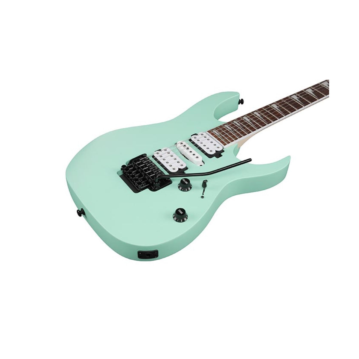 Guitarra eléctrica Ibanez RG470DX-SFM Seafoam Green Matte, vista adicional 1