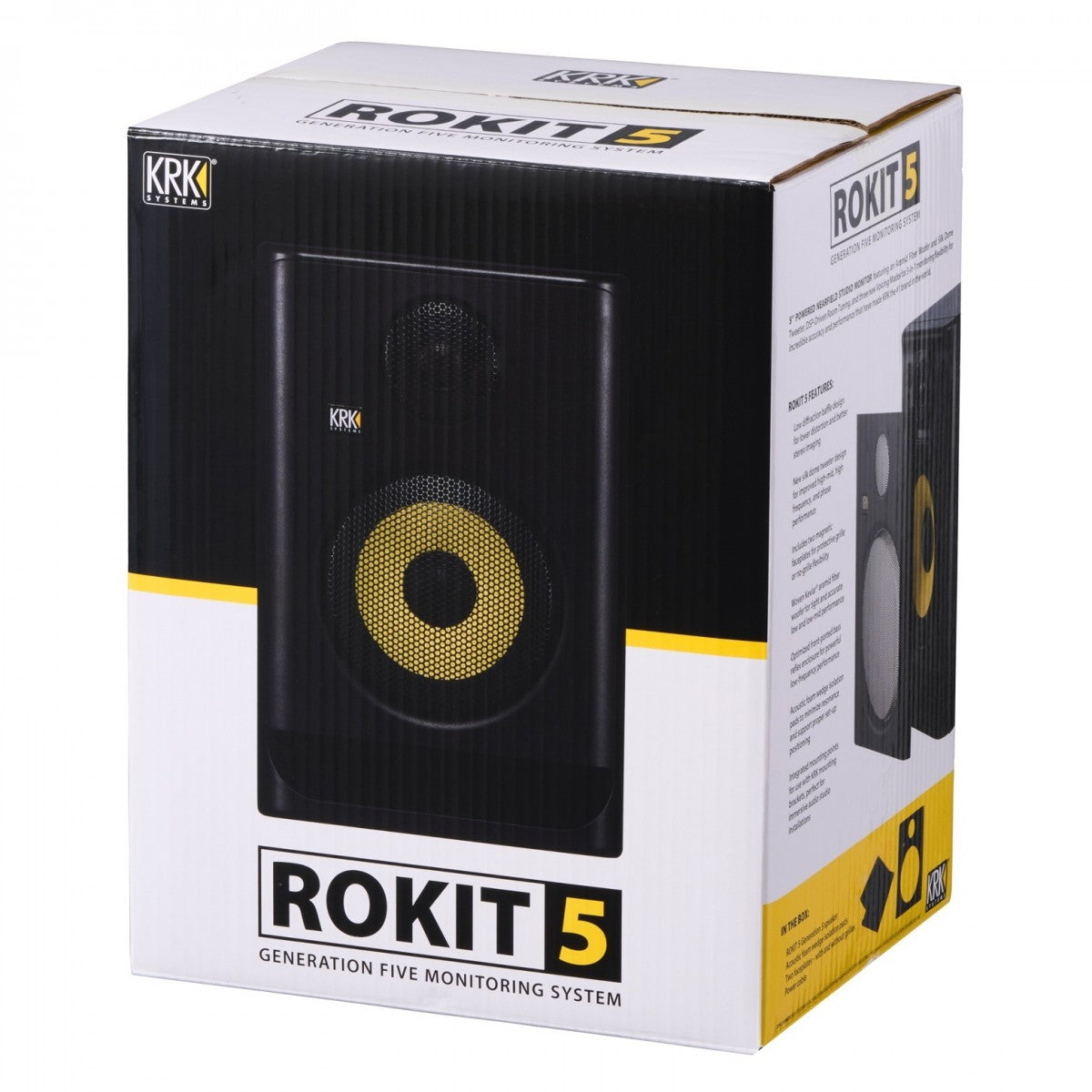 MONITOR ESTUDIO ROKIT 5 RP5G5 NEGRO (PAR), imagen adicional