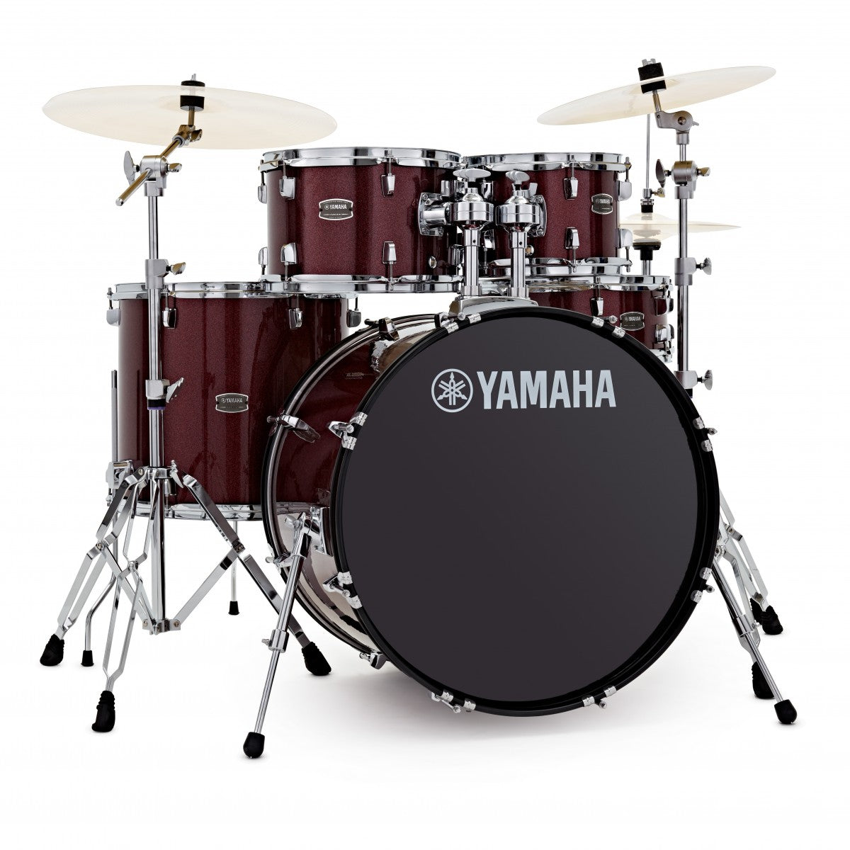 Batería Acústica Yamaha Rydeen Vinotinto