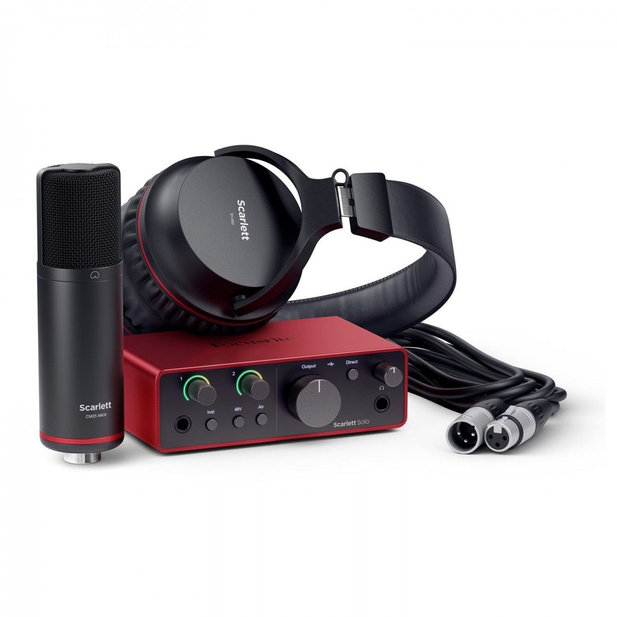 Kit Grabacion Focusrite Scarlett Solo Studio 4G