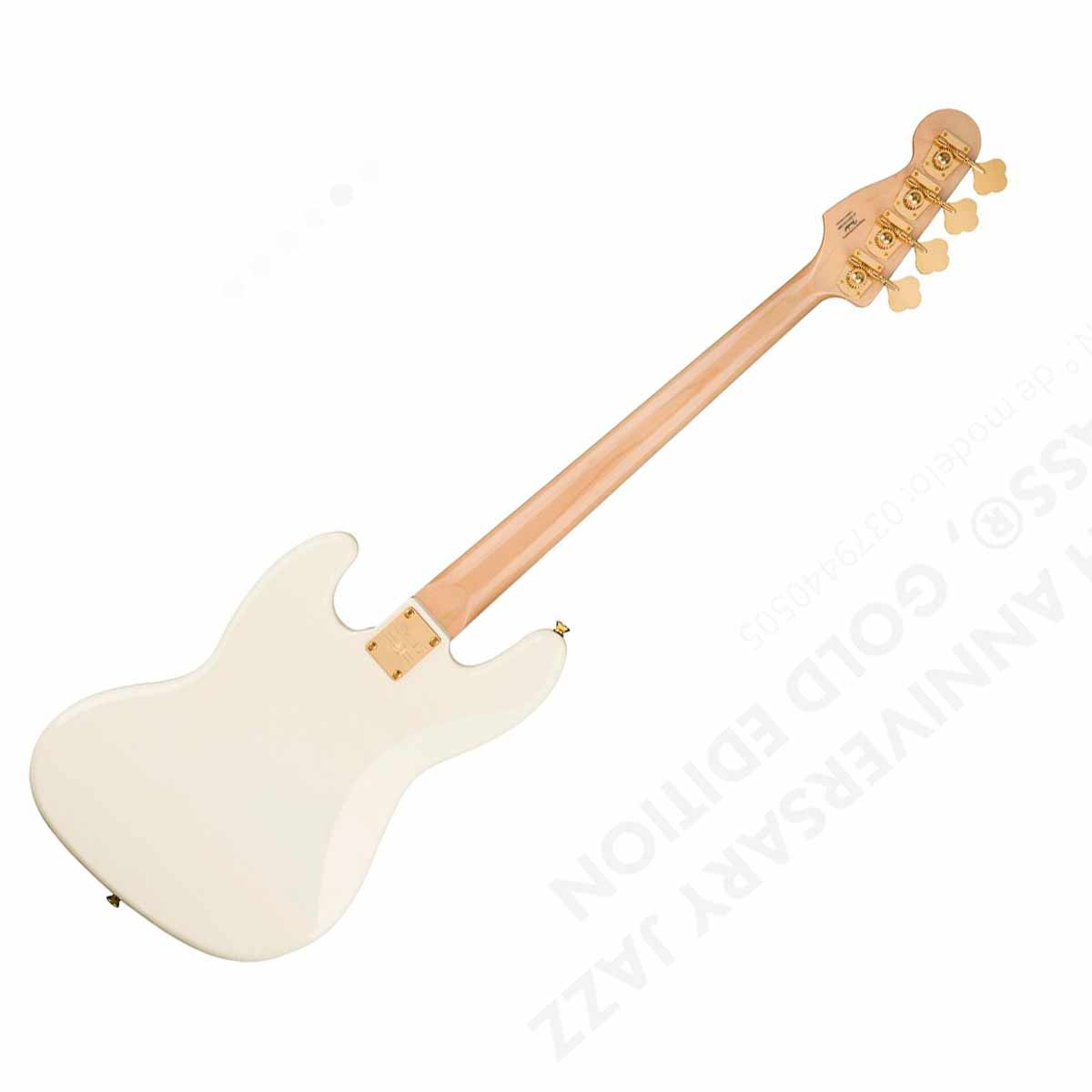 Bajo Eléctrico Fender Squier 40th Jazz Bass Gold Edition