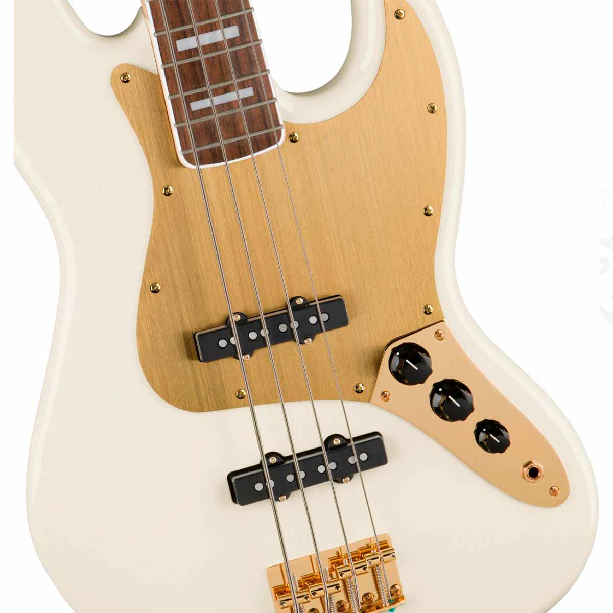 Bajo Eléctrico Fender Squier 40th Jazz Bass Gold Edition