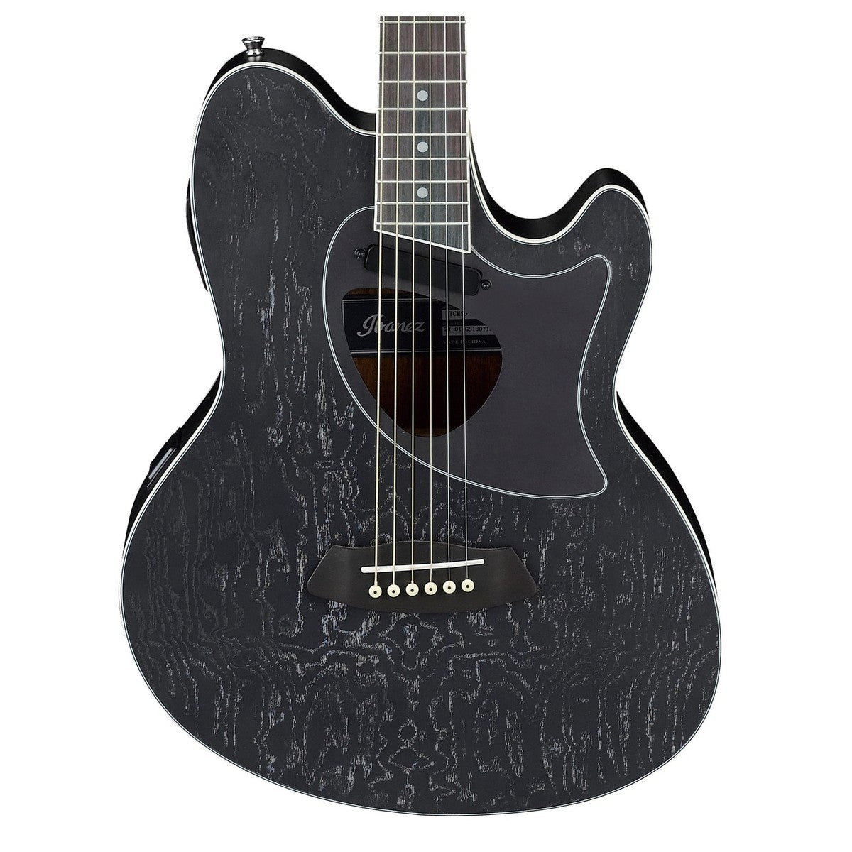 GUITARRA ELECTROACUSTICA IBAÑEZ TCM50GBO NEGRA