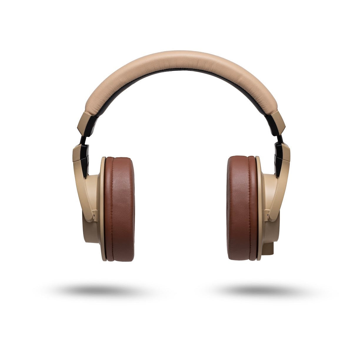 Audífonos Warm Audio HeadRoom WA-HRT tan, vista frontal