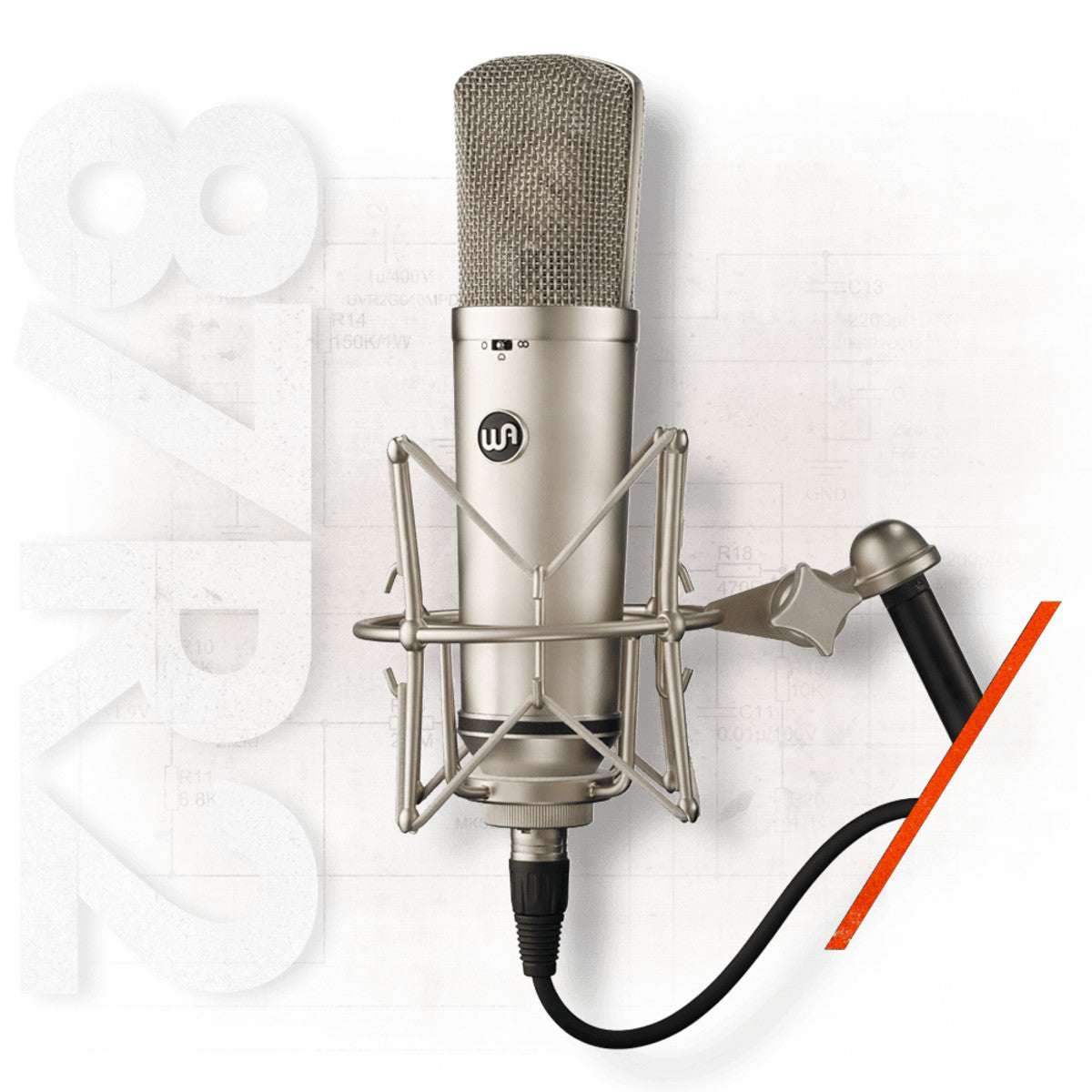 Warm Audio WA-87 R2 Nickel, vista principal
