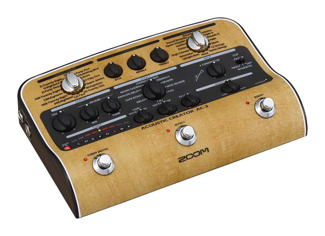 Pedal Efectos Zoom Ac3