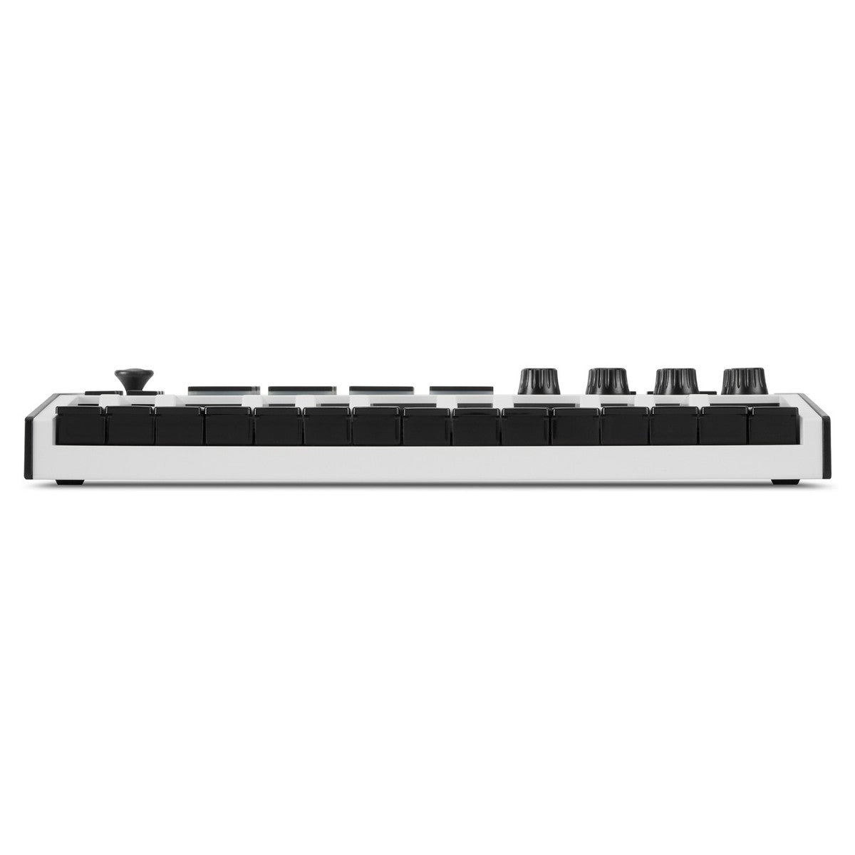 Controlador Akai MPK Mini MK3 blanco - vista de perfil