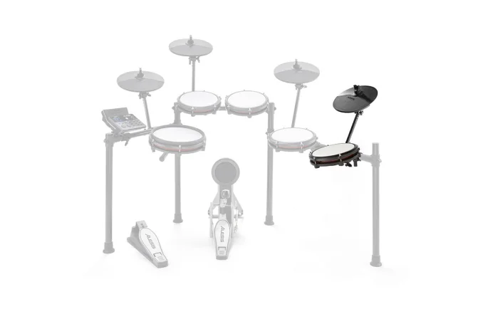 Alesis Nitro Max Expansion Pack, tom y platillo con accesorios