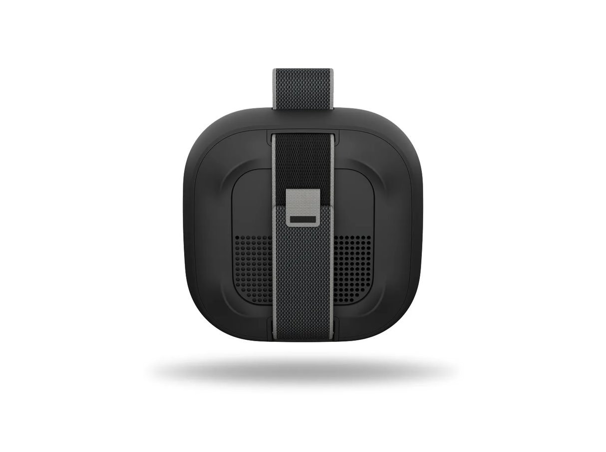 Parlante Bose SoundLink Micro de segunda generación negro, vista posterior