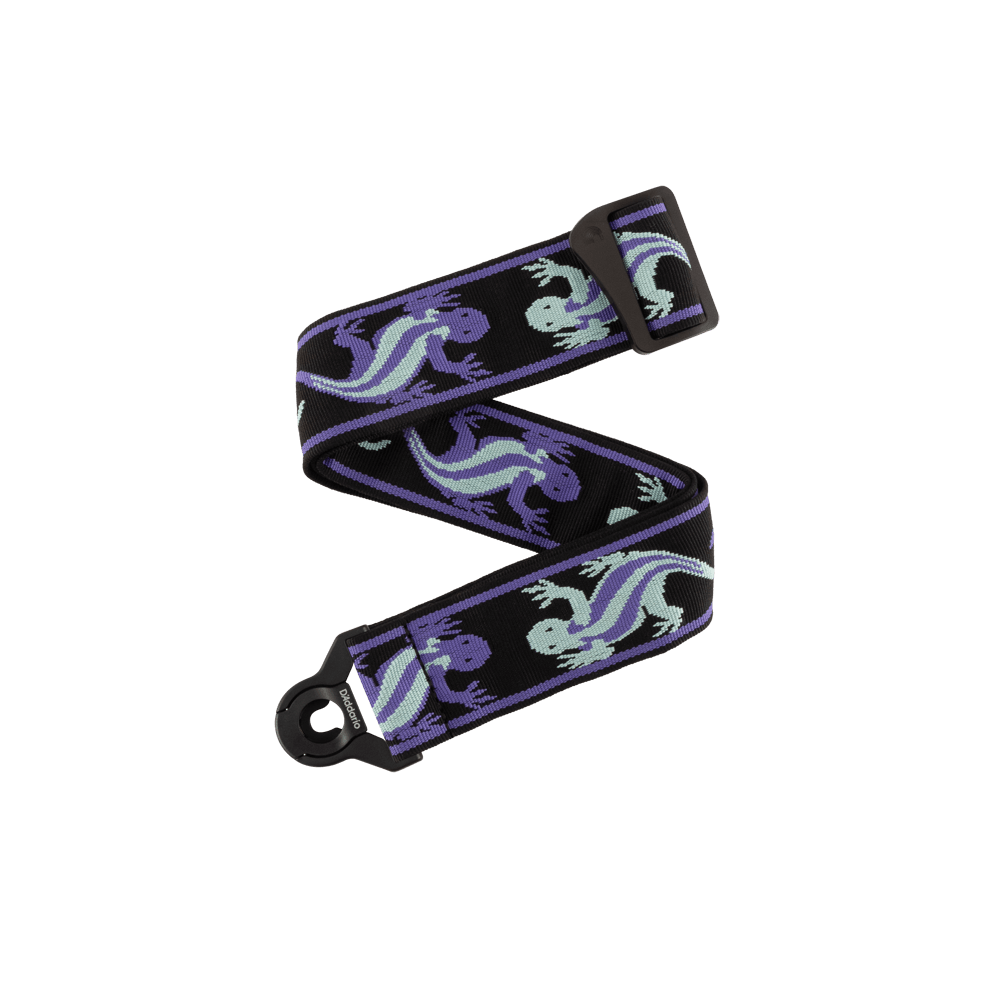 Correa Auto Lock D'Addario 50BALPW02 Teal Lizards