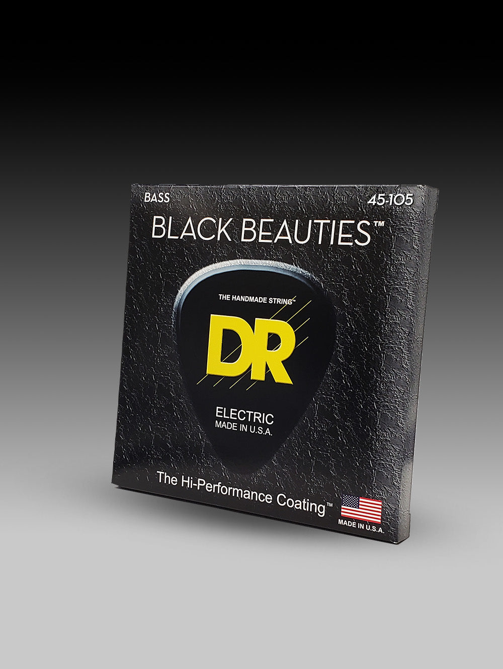 Encordado DR Black Beauties BKB-45 para bajo de 4 cuerdas