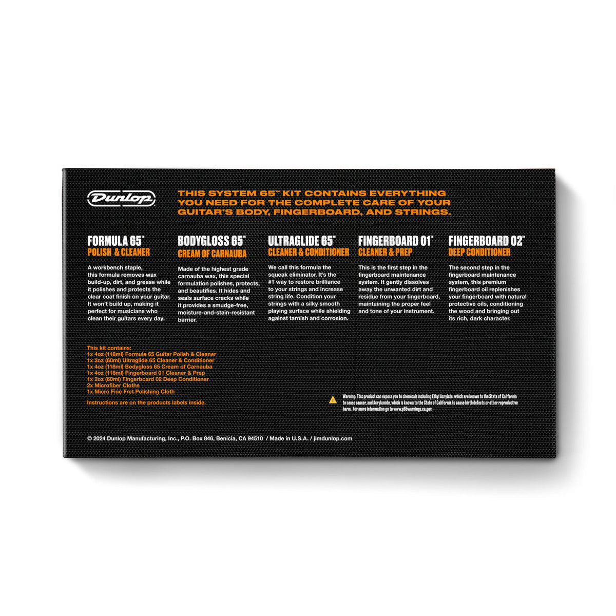Kit de mantenimiento Dunlop System 65 6500, empaque posterior