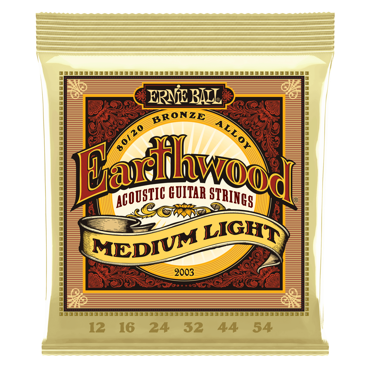 ENCORDADO ERNIE BALL 2003 - vista frontal