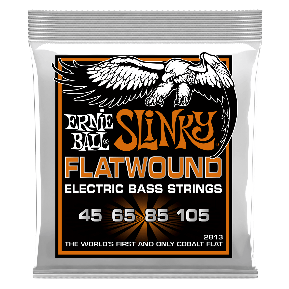 ENCORDADO ERNIE BALL 2813 FLATWOUND - vista frontal