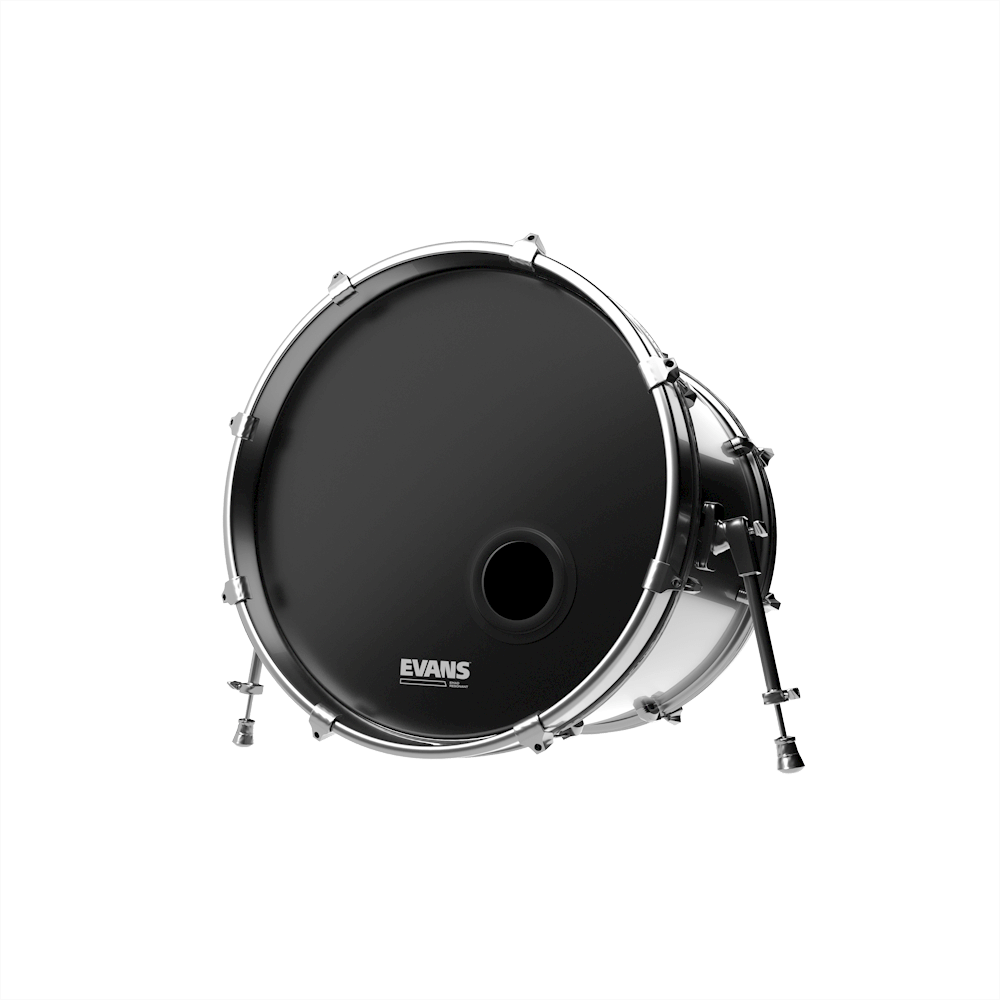 EVANS BD22REMAD EMAD Resonant instalado en bombo